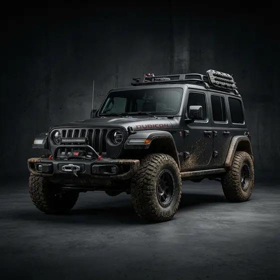 Jeep Wrangler Rubicon disponible para alquilar en Punta Cana